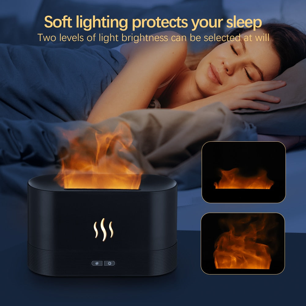 Flame Fire Aromatherapy Diffuser