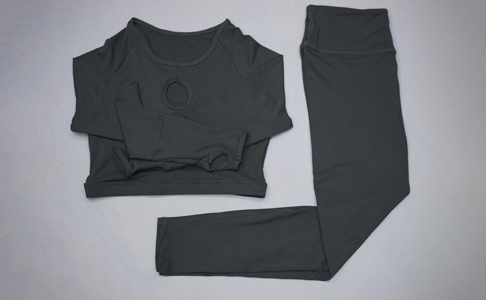 2Pc Keyhole Athleisure Set