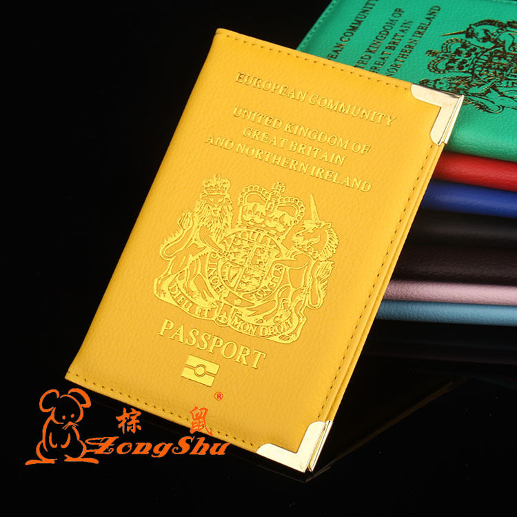 Passport Cover Case with Zipper