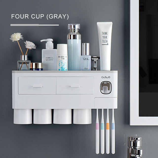 Bathroom Magnetic Storage System