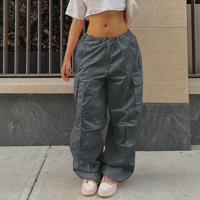 Low Rise Cargo Pants