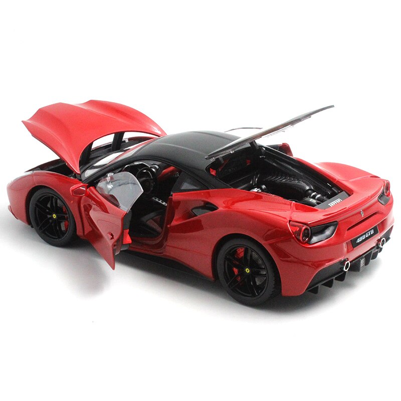 Ferrari 488 GTB Diecast Sports Car Model