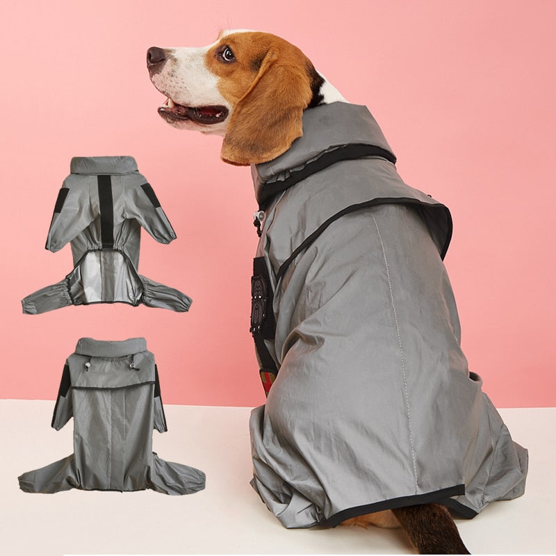 Reflective Dog Raincoat