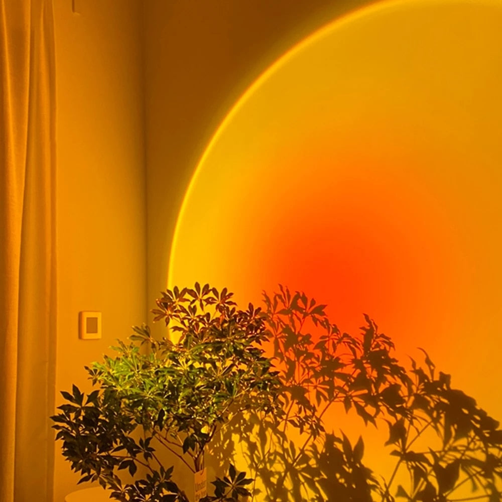 Sunset Projector Rainbow Lamp