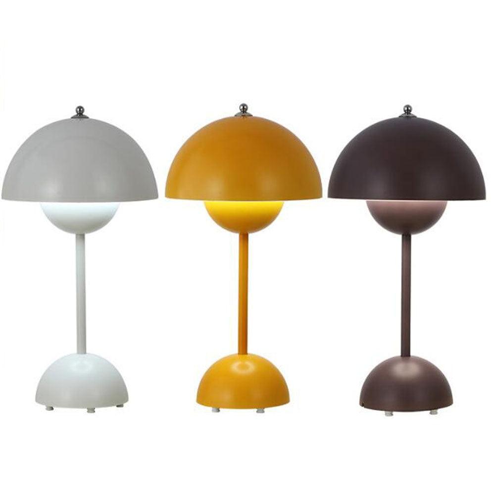 Panton Rechargeable Mushroom Table Lamp