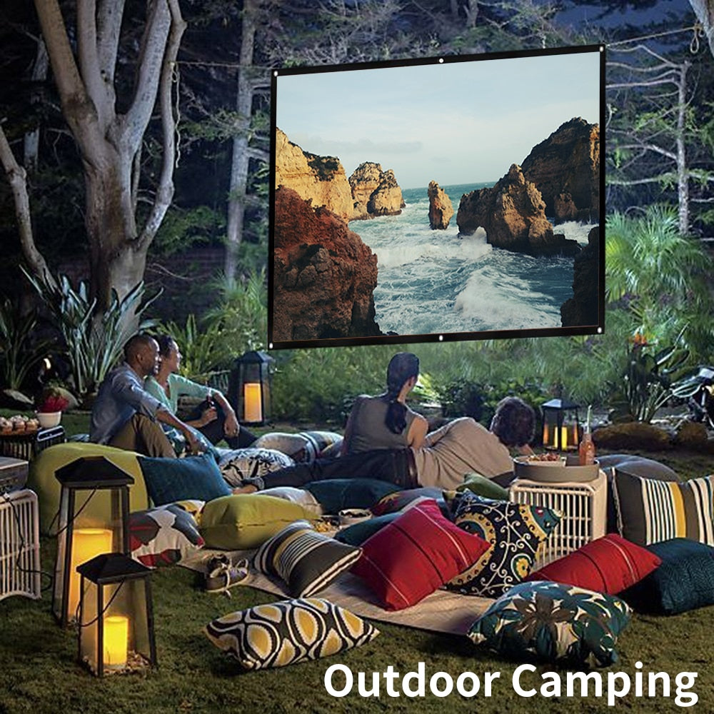 4K HD Portable Projector Screen