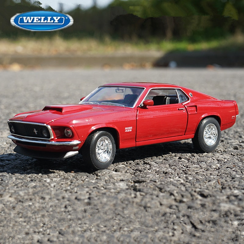 Mustang Boss 429 Diecast Sports Car Model