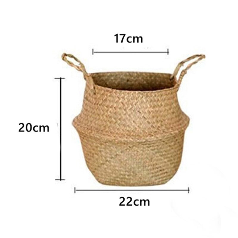 Wickerwork Handmade Seagrass Planter Basket