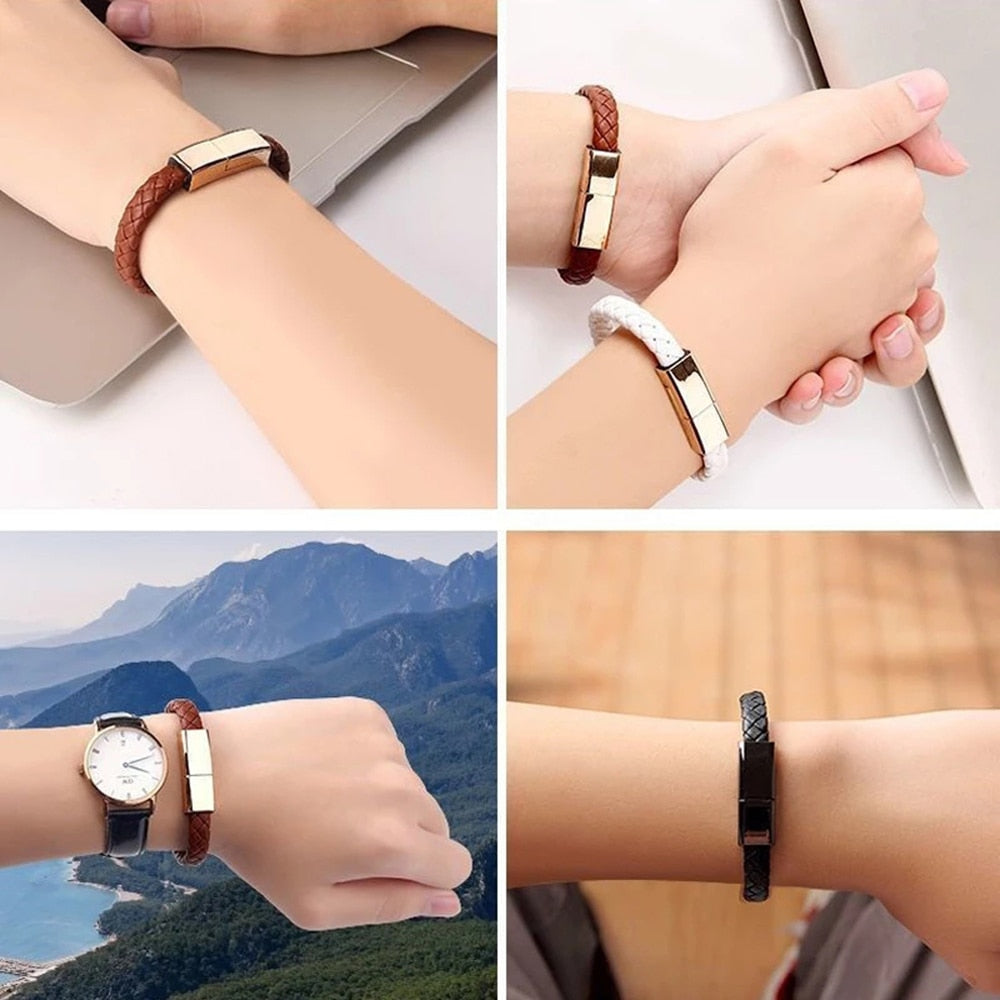 USB Micro Cable Bracelet