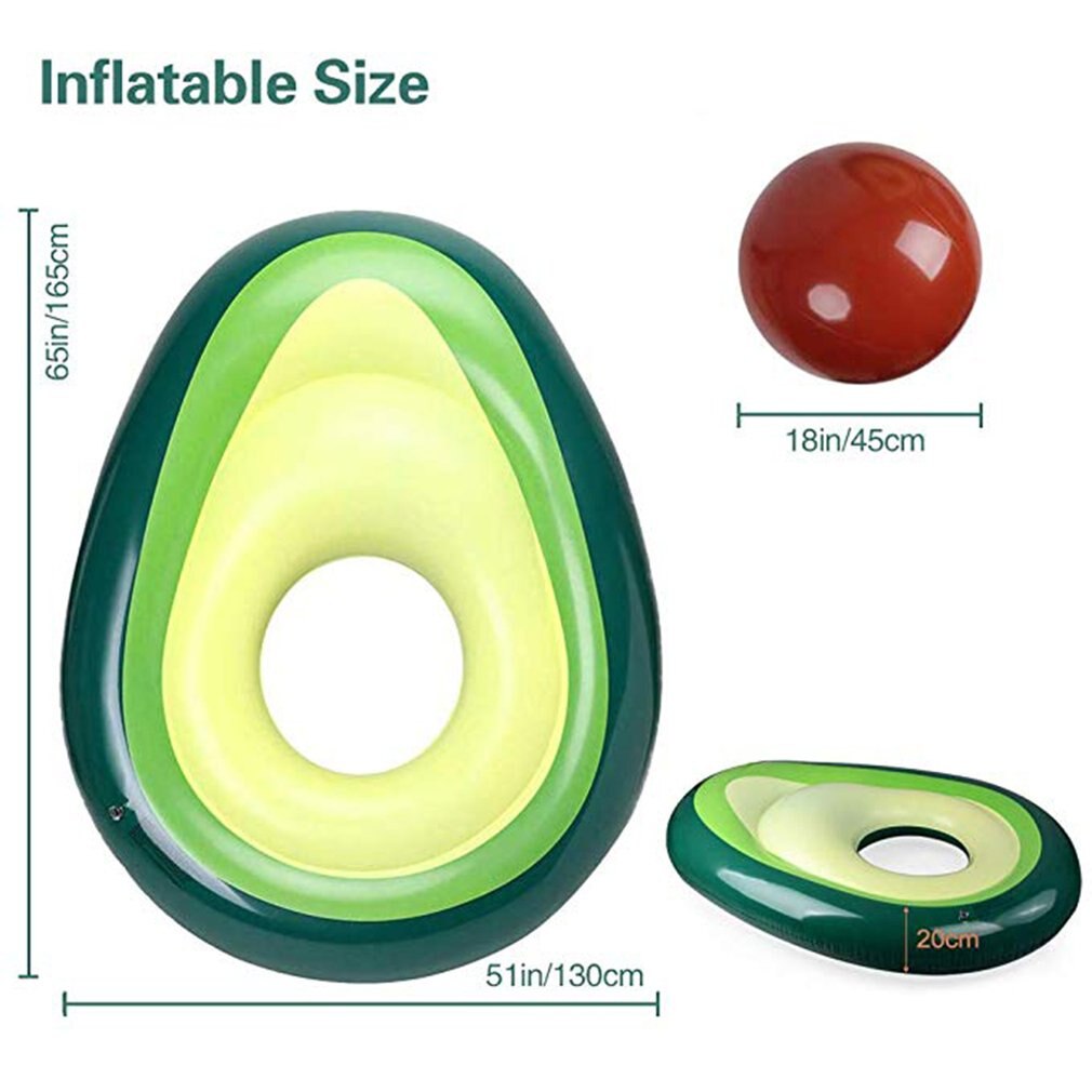 Giant Avocado Pool Float