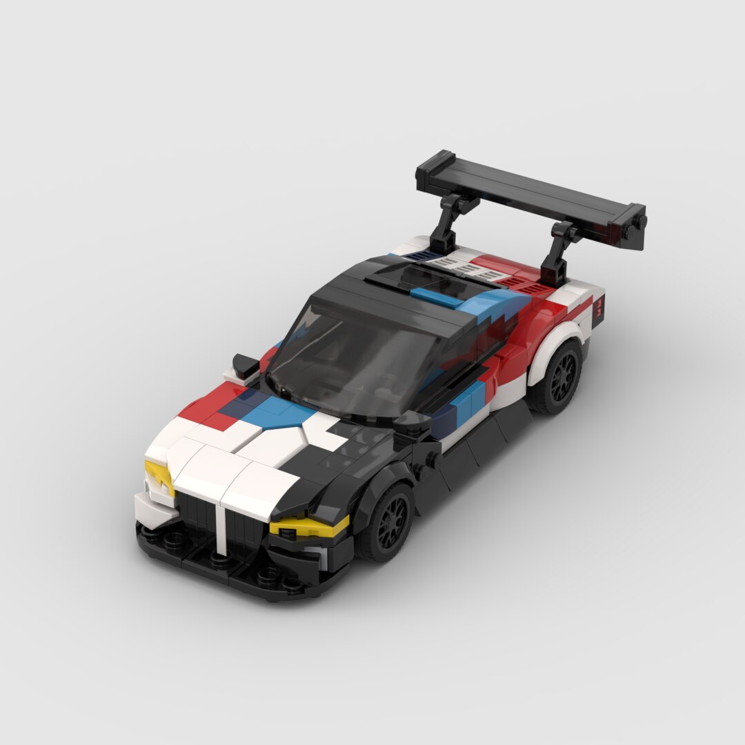 BMW M4 Livery Power Block Car Model