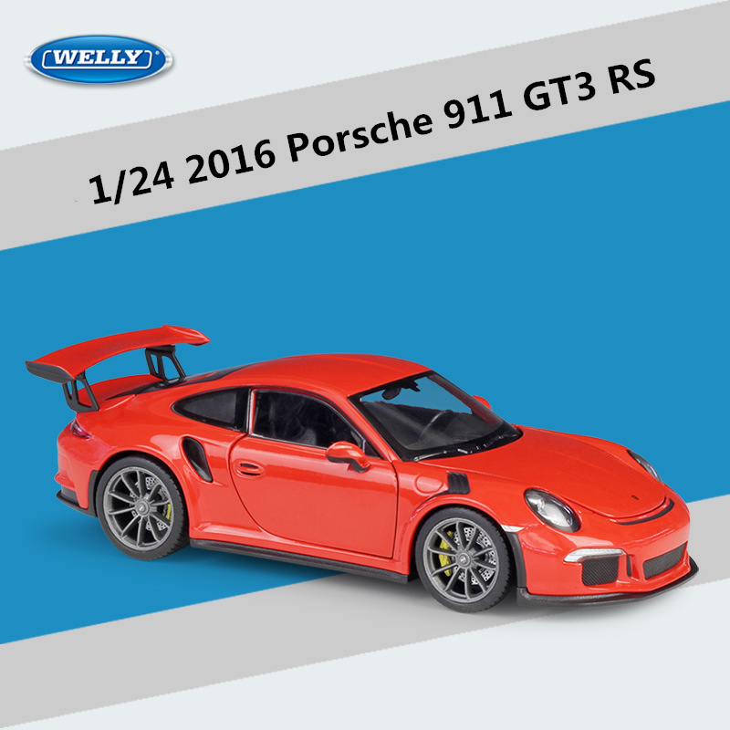 Porsche 911 GT3 RS Diecast Sports Car Model