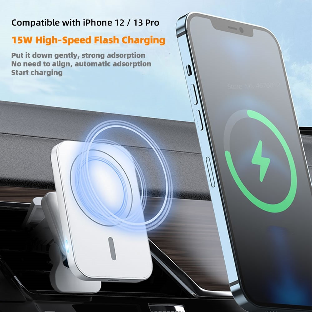 Wireless Car Charger for iPhone 12 13 Series