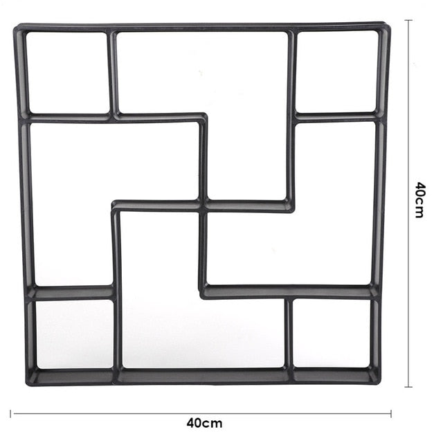 DIY Garden Paving Molds