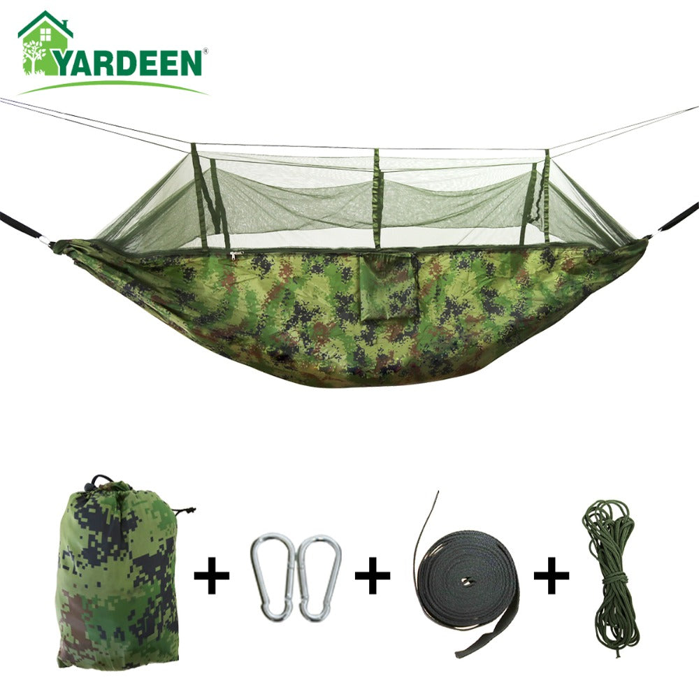 Camping Hammock with Mosquito Bug Net