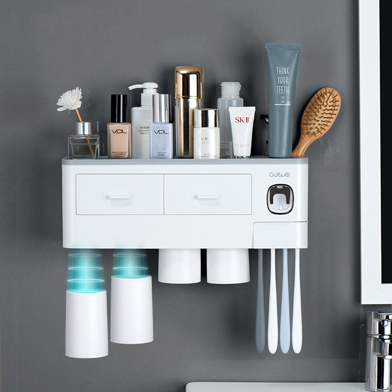 Bathroom Magnetic Storage System