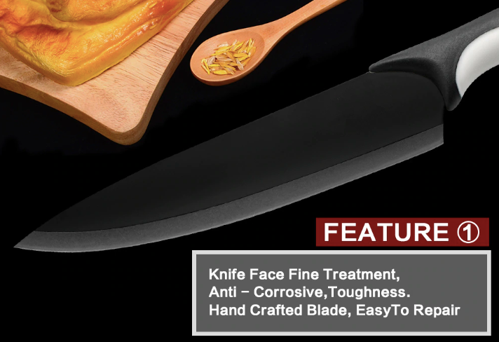 6Pc Santoku Kitchen Knives Set