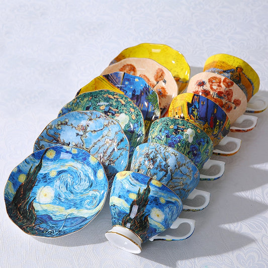 Van Gogh Tea Cup Sets