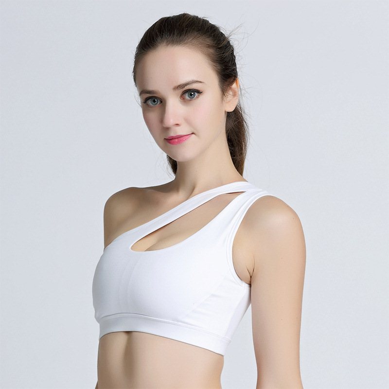 One Shoulder Athletic Crop Top