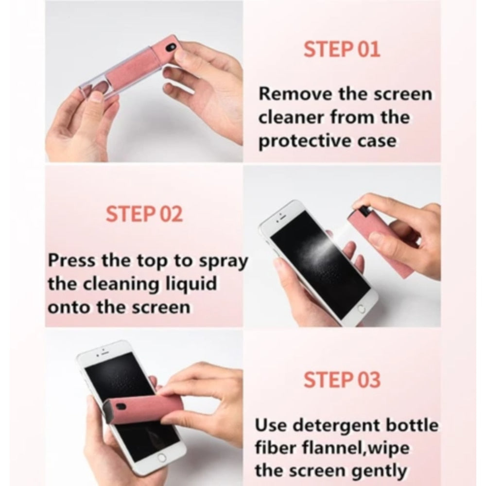 3 in 1 Multifunctional Screen Cleaner